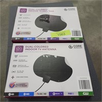 Core innovations Dual-colored indoor tv antennas