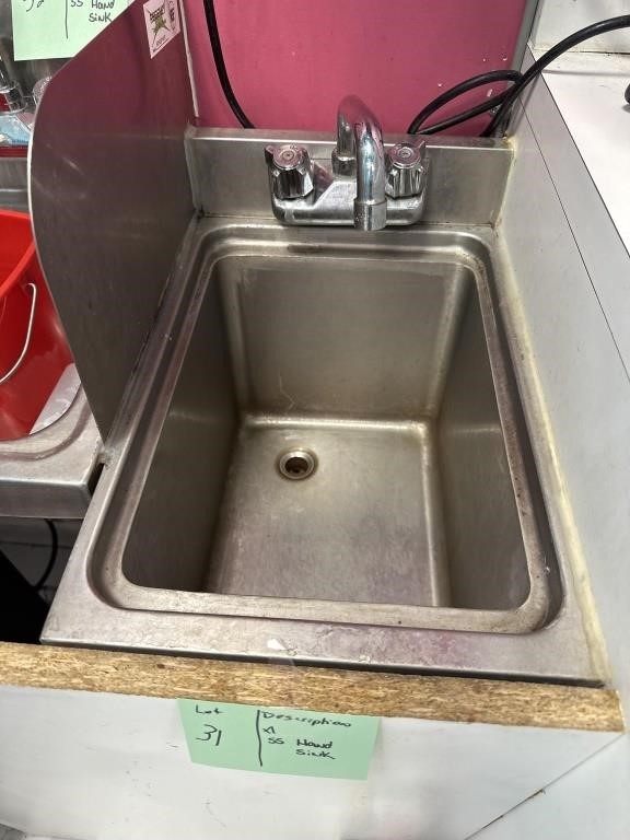 SS HAND SINK