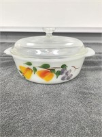 Fire King Bowl w/ Lid  447