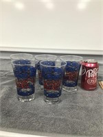 5 Pepsi Glasses