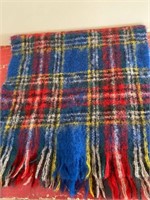 Mohair blanket wrap made in Scotland