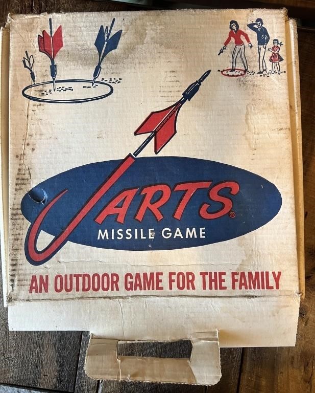 Original Jarts Lawn Dart Game in Original Box