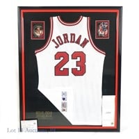 Signed 1996 Michael Jordan Pro Cut Jersey (UD COA)