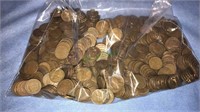 3 pounds of wheat pennies, guess how many pennies