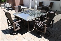 Patio table and chairs