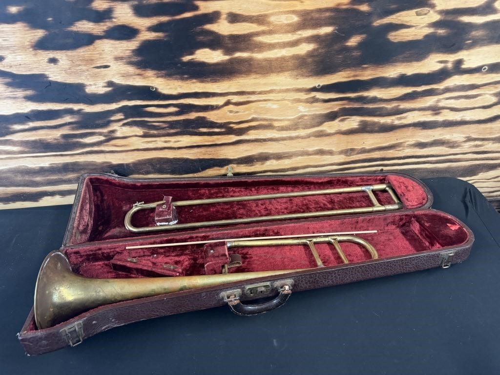 Trombone with Case ( NO SHIPPING)