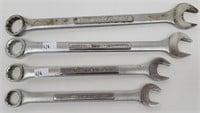 (4) Large Craftsman Combination Wrenches