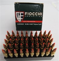 (50) Fiocchi .223 Remington 50 Grains V-Max