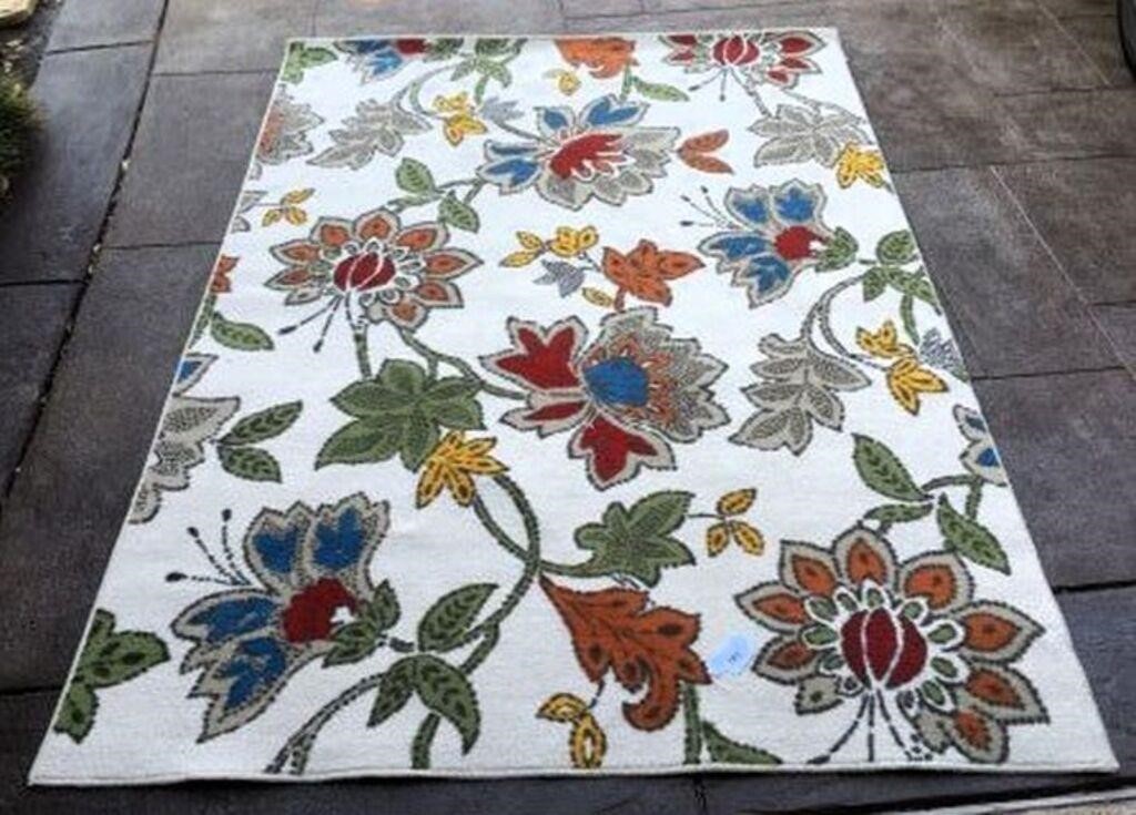 Flower Theme Carpet
