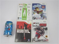 4 jeux pour Nintendo Wii dont Redsteel