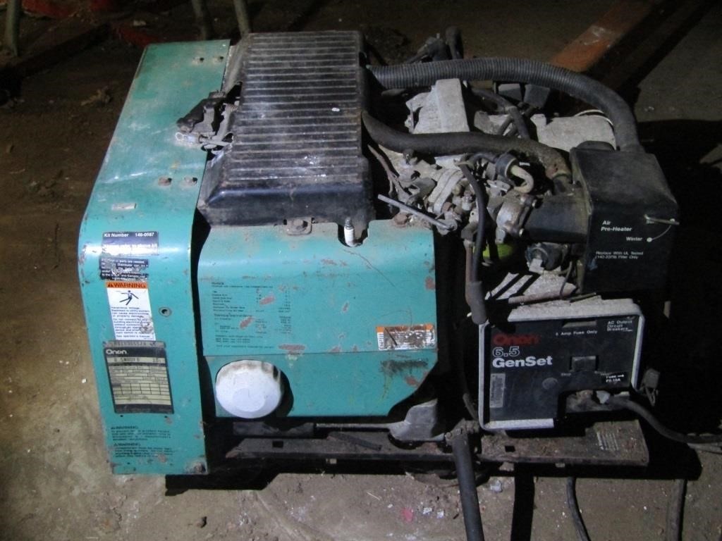 Onon 6.5 Genset Generator AS-IS Unable To Check