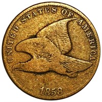 1858 Flying Eagle Cent NICELY CIRCULATED