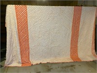 Vintage 7'x7 1/2' Comforter Blanket