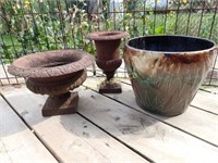 Cast Urns & Pottery Planter