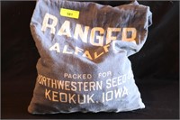 Ranger Alfalfa Seed Bag & Wood Spools