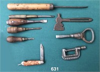 Lot: Six assorted screwdrivers