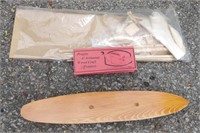 Wooden Sailboat Kit Opened But Appears To Be