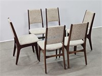 Set 6 Danish Rosewood High Back Dining Chairs