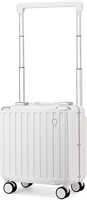 NEW White 18 Inch Mini Suitcase
