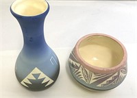 Navajo Pottery LOT of 2 Pieces