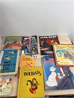 Lot of Vintage Books and Magazines