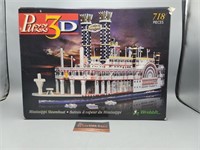 3D Puzzle Steamboat