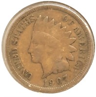 1907 Indian Head Penny