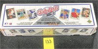 1991 Upper Deck Complete Set Baseball Cards