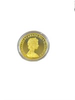 1981 Canadian Gold 100 Dollar Coin