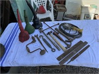 Rasp Bars, Funnels, Tools