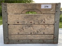 Stoney Creek Dairy Milk Crate