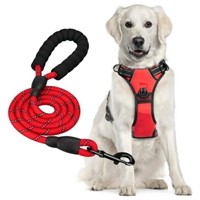 L  Sz L PoyPet Dog Harness and Leash Combo  Escape