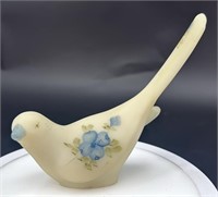 Fenton Hp Cameo Satin Bird Of Happiness By A King