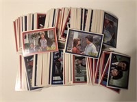 Lot of 350 Dallas TV Show Trading Cards