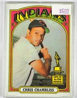 1972 Chris Chambliss Rookie All Star Cards #142