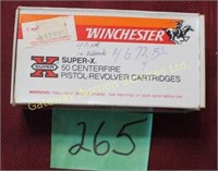 Ammunition Winchester Super X 38 Smith & Wesson
