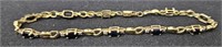 10K Gold Bracelet w Saphires