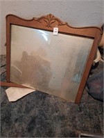 dresser mirror. Loose in frame