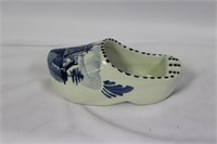 A Delft Shoe Form Ashtray