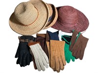 Gloves & Helen Kaminski Hats