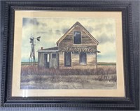 (AE) Framed Farmhouse Wall Art With “Fairman”