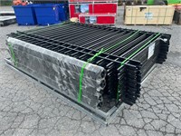 New Skid Lot Of (20) PCS 7X10' Galvanized Fence