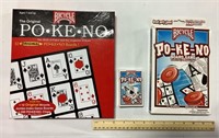 Po-Ke-No Board Games w/ Cards