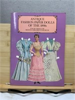 Antique Fashion 1890’s Paper Dolls in Full Color