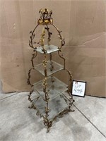 Decorative Iron 4 Tierd Stand