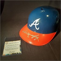Dale Murphy Signed Atlanta Braves Helmet COA