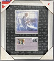 Rosa Parks Stamp Art