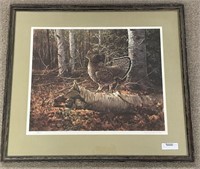 Owen J. Gromme Print of a Ruffled Grouse