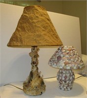 Seashell Lamps - Real Shells U7B
