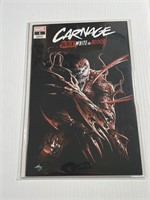 CARNAGE BLACK WHITE & BLOOD #1 VARIANT - WITH COA